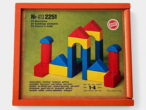 Heros holzbauklötze set - heros,