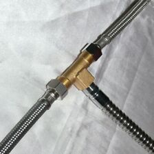 Niederdruck T-Stück Brause Adapter Ausziehbare Küchen Bad Spültisch Armatur