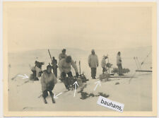 Norwegen Wehrmacht Maschinengewehr MG , Soldaten Winter Tarn, camo 2.WK (1668a)
