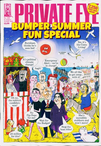 Private eye magazine - eye, no