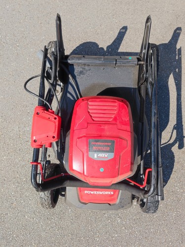 Powerworks akku rasenmäher - powerworks, akku-rasenmäher