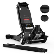 Wagenheber hydraulisch 3T Rangierwagenheber Autoheber 75-505mm 2x Gummiauflage