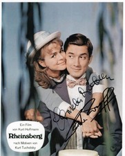 Cornelia Froboess & Christian Wolff - original signiertes Großfoto - RHEINSBERG