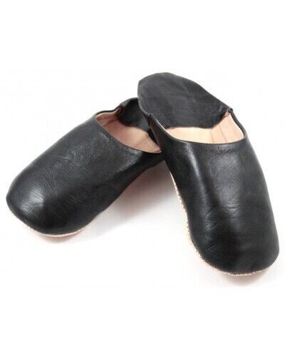 Babouche aus naturleder runde - babouche,