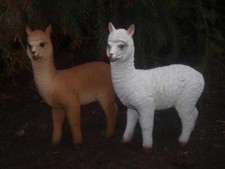 Alpaka Deko Figur Alpacca Kamel Lama Camel wetterfest  Wild NEU