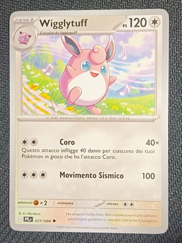 Wigglytuff 077 094 pokemon - -,