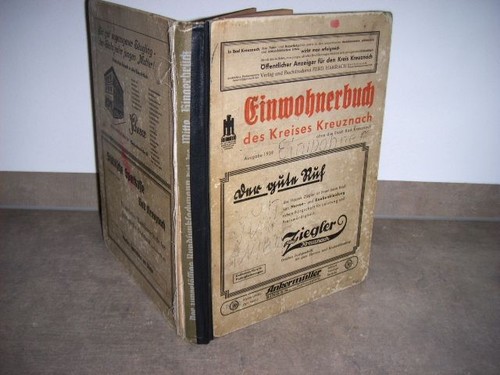 Bad kreuznach einwohnerbuch - bad,