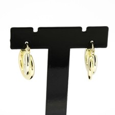 Creolen 585 Gold 14 kt bicolor