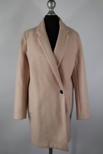 Zara Basic altrosa Mantel Herbst/Winter Gr.M Polyester Baumwolle