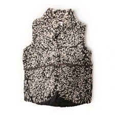 🌸 Mädchen Fellartige Weste