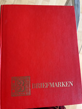 Album voll mit ausländischen internationalen Briefmarken kunterbunt Sammler 