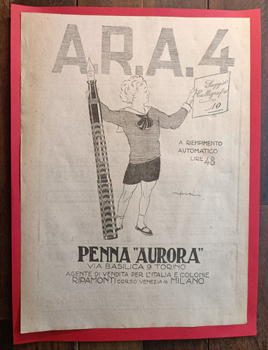 1925 mailand werbung mit - 1925,
