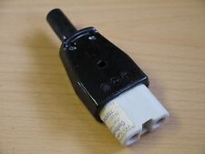 Gerätestecker Stecker Sirokko Heizung Gerätesteckdose DDR Keramik Netzstecker