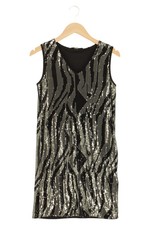 ESPRIT Damen festliches Pailletten Kleid Gr. 34/XS Mehrfarbig Elegant Party