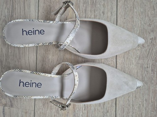 Schuhe pumps heine creme - heine, grau