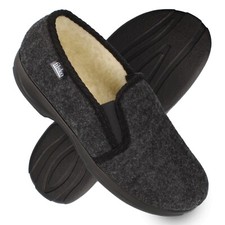 Hausschuhe Herren Easy-Filz Halbschuhe mit Schafwolle Gr. 40-46 filsko Vemdalen