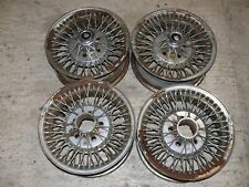 Jaguar XJ12 Serie II 2 5.3 287 PS 4x Felge Speichenfelgen Original R47