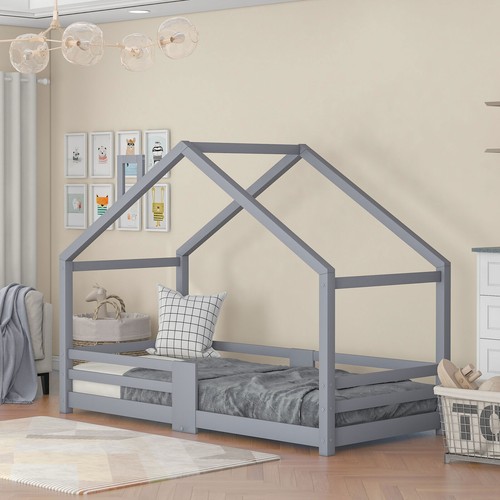 Kinderbett hausbett mit - kinderbett,