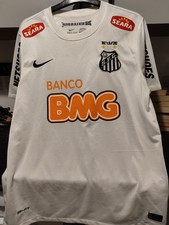 Santos FC Heimtrikot #11 Neymar 2012-2013 Große L Fußball Oberteil Retro Brasilien