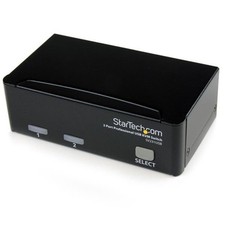 StarTech.com 2 Port VGA USB KVM Switch - VGA KVM Umschalter inkl. Kabel