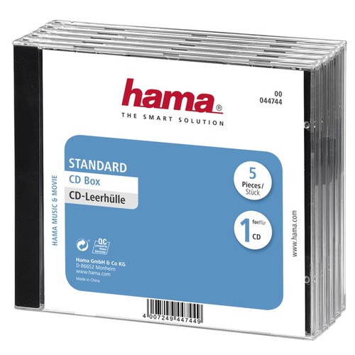 Hama hüllen jewelcase - cd,