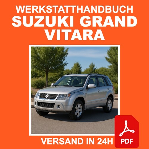 Werkstatthandbuch suzuki grand - werkstatthandbuch,