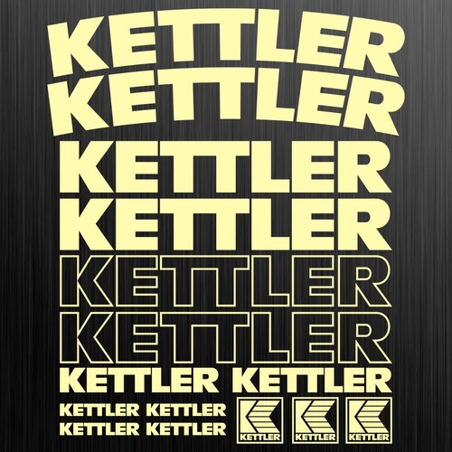 Kettler aufkleber sticker - aufkleber,