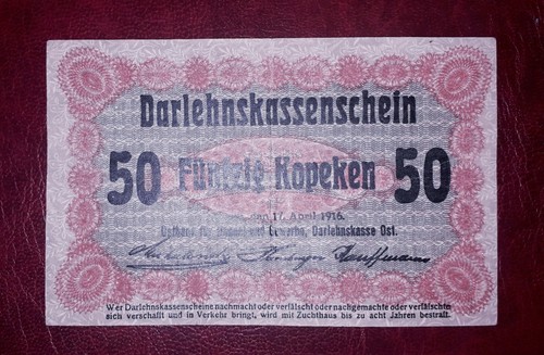Darlehnskasse ost kopeken - ost,