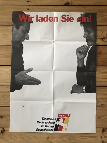 Cdu wahlplakat 1990 - cdu,