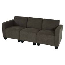 B-Ware Modular 3-Sitzer Sofa Couch Moncalieri braun