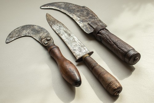Antike messer sichel - 3,
