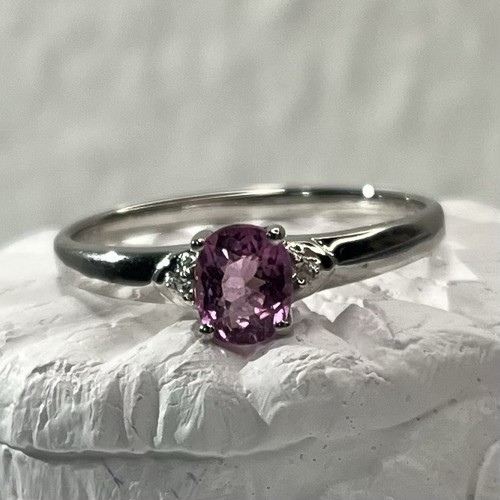 925 silber ring - ring, rosa