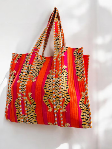 Indisch rosa orange - , tiger