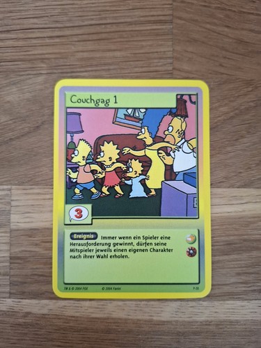 The simpsons promo karte 20 - the,