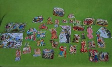 Konvolut alter Oblaten Sammelbilder