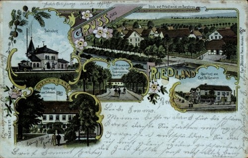Litho friedland der leine - der,