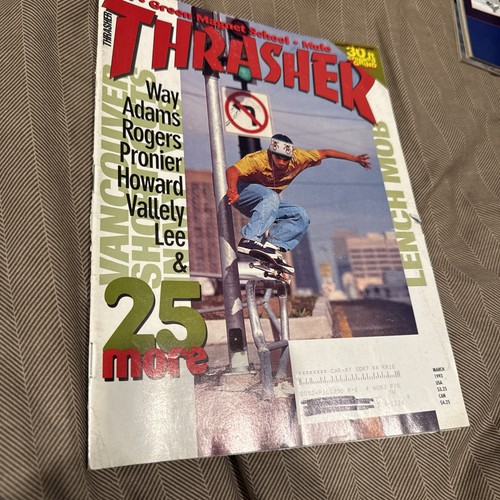 Thrasher magazine märz - märz, 1993