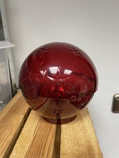 Tupperware Eleganzia Weihnachtskugel zum befüllen rot 14cm