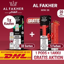 Al Fakher Mini 3K 1x Pod + 1x
