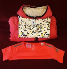 Pepe Jeans  - Kinder Mädchen Frühling Herbst Jacke Gr.8, warm rot & 2 Schirten .