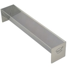 Pasteten- und Terrinenform Dreieck, Edelstahl von STÄDTER, Länge 30 cm