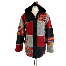 Patchwork Wolljacke Damen