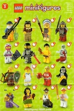 Lego Minifigures / Minifiguren #8803 Serie 3 zum aussuchen
