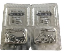 50 Unimetric Anker Ref.215 Dentsply Maillefer 108 S OVP Original Neu Stifte