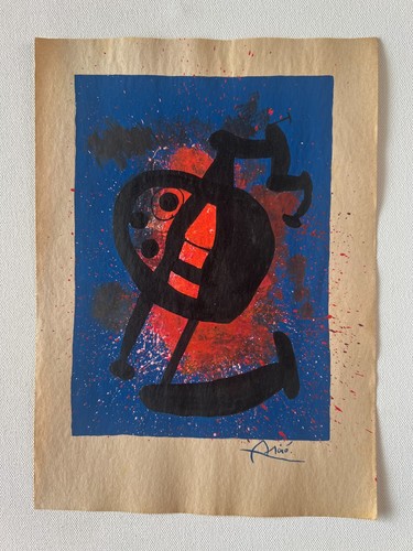 Joan miro zeichnung auf papier - joan,