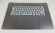 Original Apple Macbook Pro 15" 2018 2019 A1990 Akku Topcase Trackpad Grau*