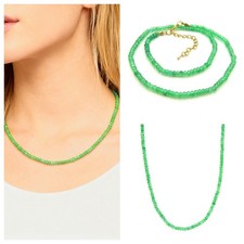 Smaragd Halskette Kette