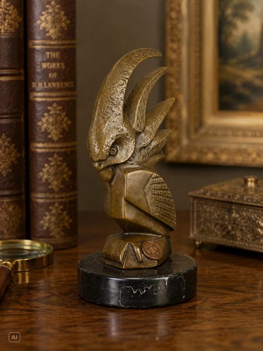 Art déco kühlerfigur - art-déco-kühlerfigur, aus