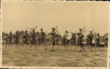 Foto Ak Pfadfinder in schottischen Trachten, Dudelsack - 4534113