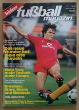 Kicker Fußball Magazin 1985 Nr. 1 mit Super-Wendeposter Klaus Fischer und Bayern
